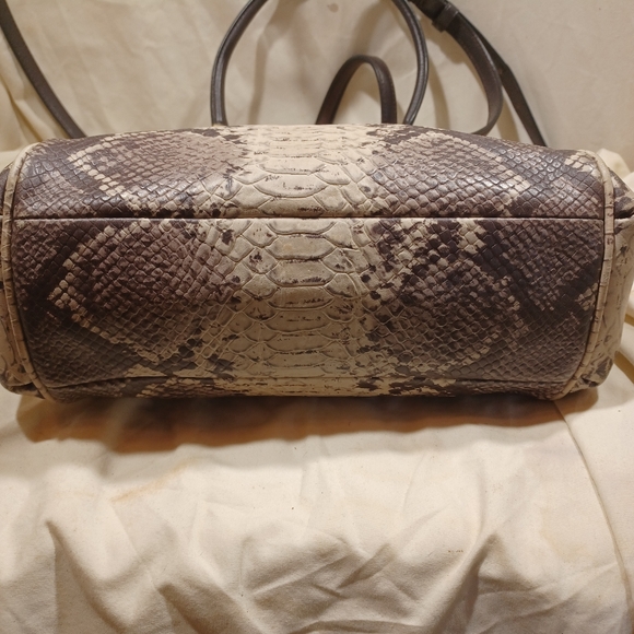 Coach Minetta Python Embossed Crossbody - Picture 7 of 13